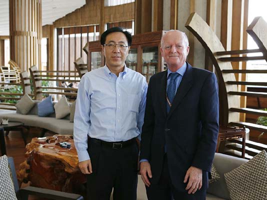 中免集團(tuán)董事長、總經(jīng)理 彭輝接受穆迪報道專訪